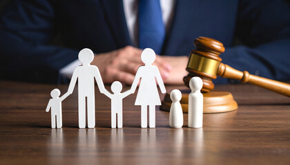 Family Law with Judge, and Courtroom.