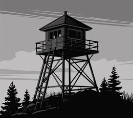 lighthouse at sunset