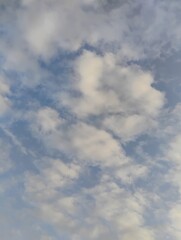 blue sky with clouds