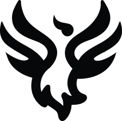 Phoenix Rising Vector Illustration