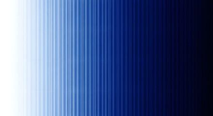 Abstract background with vertical blue and white lines transitioning to dark blue and black, creating a gradient effect