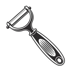 vector illustration of a kitchen knife