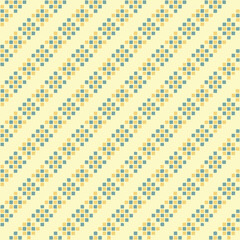 diagonal lines from hand drawn squares. vector seamless pattern. decorative art. beige, yellow, blue repetitive background. geometric fabric swatch. wrapping paper. design template for textile, home d