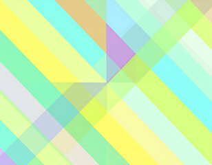 Pastel Geometric Abstract Design.