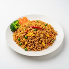 Delicious Fried Rice with Egg and Vegetables