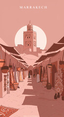 Golden Minaret of Marrakech