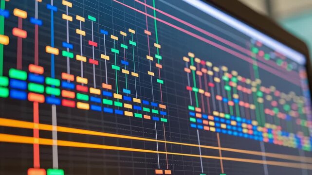 Digital tools biotech and bioinformatics enhance data analysis and visualization for innovative research and development, showcasing intricate