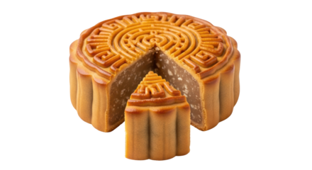 Isolated Mooncake