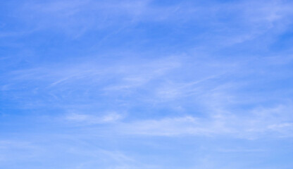 beautiful blue sky with clouds background
