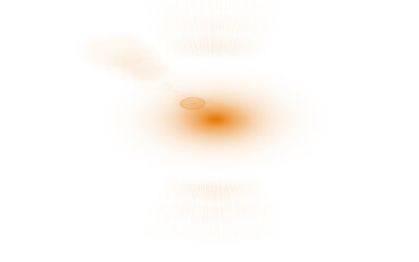 Light Effect Orange Glow on White Background PNG