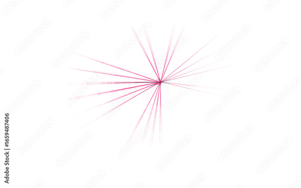 Poster light burst png with radiating lines and motion effect