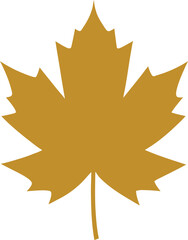 Maple leaf Yellow