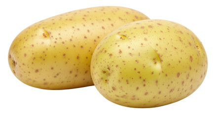 Isolated Pair of Potatoes