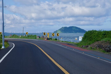 Curving Road toward Biyangdo