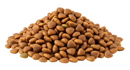 Isolated Dry Cat Food