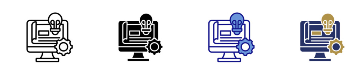 Smart Prototype  Icon Set Multiple Style Collection