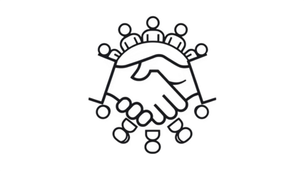 black silhouette of a man