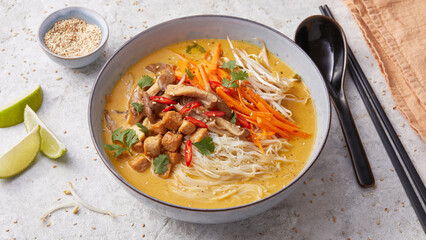 Malaysian laksa curry