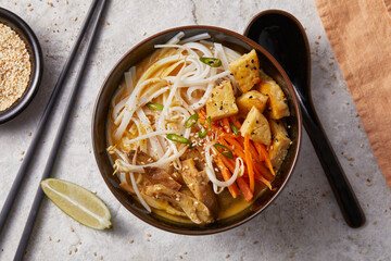 Malaysian laksa curry