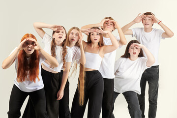 curious teen group