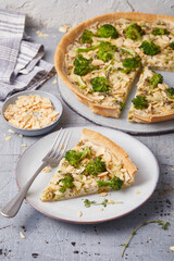 Broccoli quiche