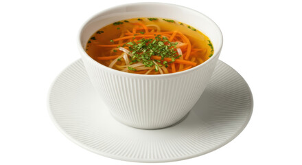 Isolated Chicken Soup