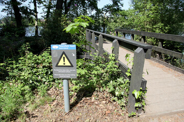 Duck Island on Heath Pond, Petersfield.
