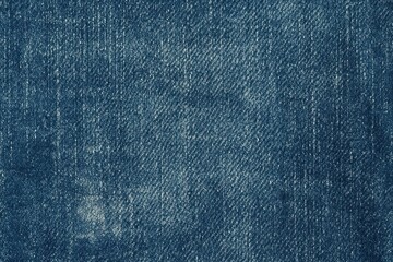Naklejka premium Textured blue denim fabric