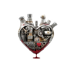 Mechanical Heart Steampunk Love and Technology