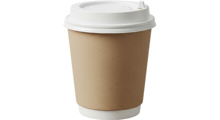 Isolated Takeaway Coffee Cup