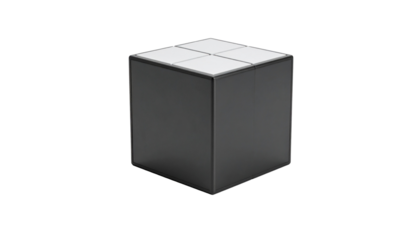 A chalk cube for snooker cue tips isolated on solid white background Png