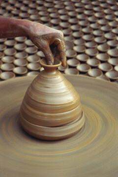 potter at work