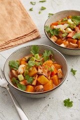 Mushroom curry