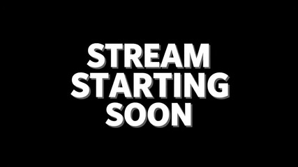 Dynamic White 3D STREAM Text Animation for Digital Content.