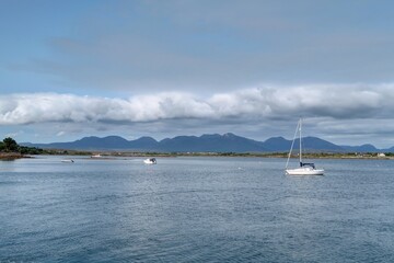 port de Roundstone dans le Connemara en Irlande