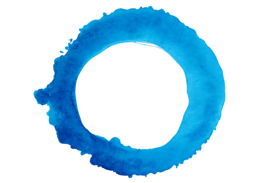 blue paint splashes collide