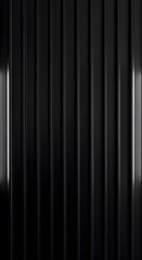 Abstract minimalist dark vertical panels with subtle light highlights, Black, Textured, Elegant, Modern, Background, Industrial, Geometric