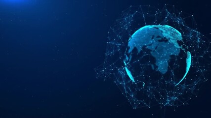 Global network map - Powered by Adobe