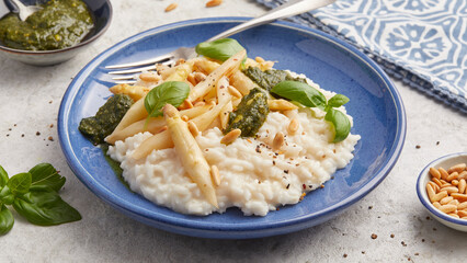 Asparagus risotto