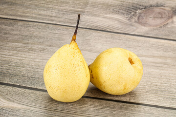 Sweet juicy yellow Chinese Pears