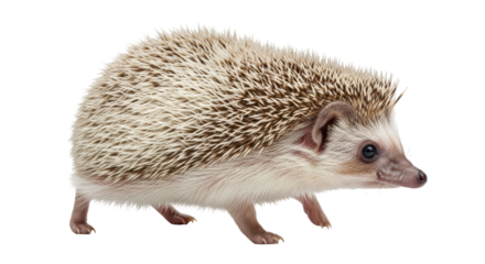Isolated African Pygmy Hedgehog
