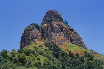 rock formation in the mountains 