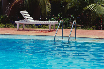 swimming pool in hotel
