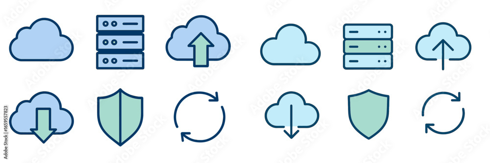 Poster cloud computing elements for digital data management