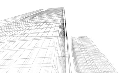 Fototapeta premium modern office building
