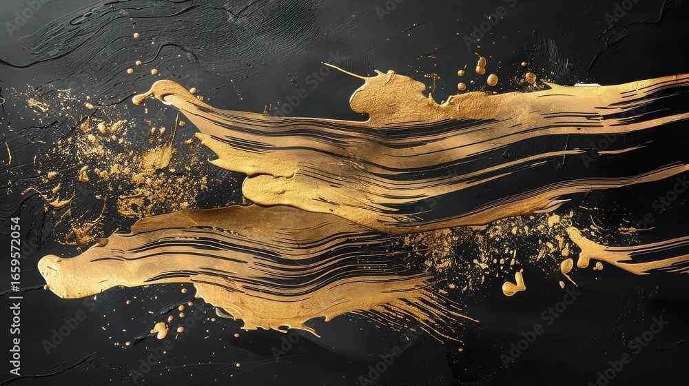 Poster abstract gold texture background with a luxurious and elegant design