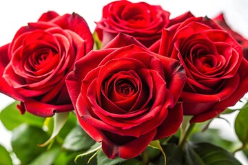 Obraz premium Bouquet of red roses