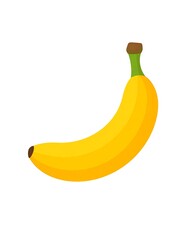 Yellow banana illustration