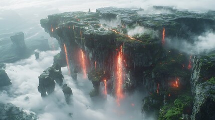 A symbolic visual narrative that highlights the emotional challenges and intellectual aspirations in both personal life and professional work