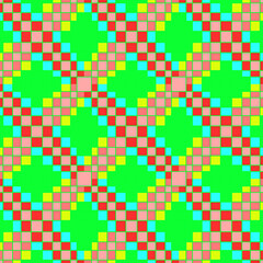 Fototapeta premium seamless pattern with colorful squares